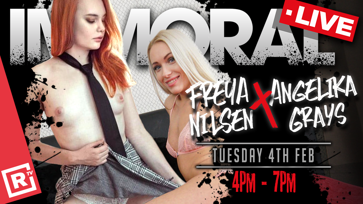 Group Sex with Freya Nilsen and Angelika Grays (Tuesday 4th February)