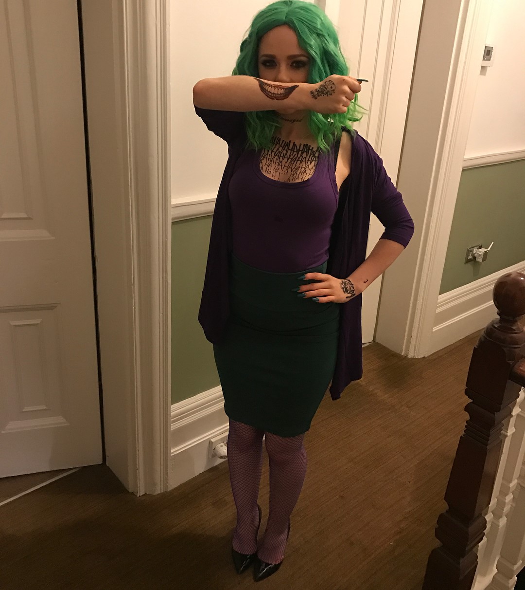 Ella Hughes Joker cosplay