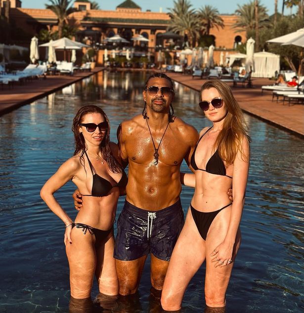 Una Healy , David Haye